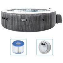 Intex, ogrodowe SPA, basen z hydromasażem, 216 x 71 cm, 6-osobowy