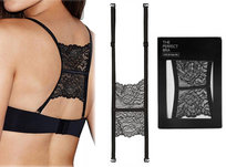 INTIMISSIMI ramiączka do biustonosza ozdobne uniwersalne czarne ONE SIZE Intimissimi