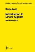 Introduction to Linear Algebra Serge Lang