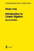 Introduction to Linear Algebra - Serge Lang