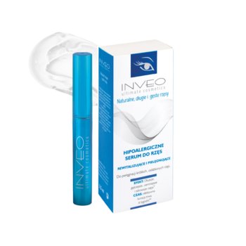Inveo, Hipoalergiczne serum do rzęs rewitalizująco-pielęgnacyjne, 3.5ml - Inveo