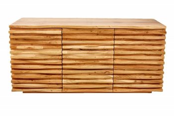 INVICTA komoda RELIEF 160 cm akacja - drewno naturalne - Invicta Interior
