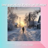 Invigorating Paths of Winter Cloudy Swing Band