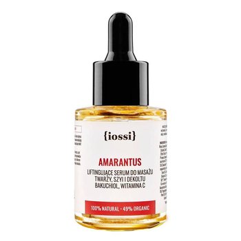 Iossi, Amarantus, Ujędrniająco-liftingujące Serum Do Masażu Twarzy Z Bakuchiolem I Witaminą C, 30ml - Iossi