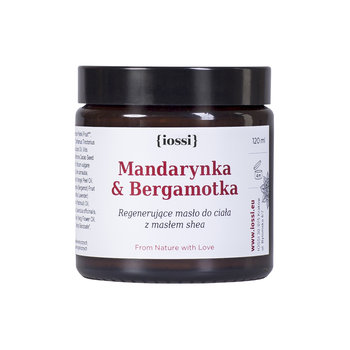 Iossi, masło do ciała Mandarynka & Bergamotka, 120 ml - Iossi