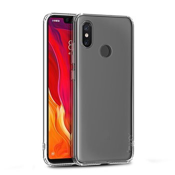 iPaky Effort żelowe etui pokrowiec + szkło hartowane 9H Xiaomi Mi 8 Explorer przezroczysty - iPaky