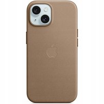 iPhone 15 FineWoven Case with MagSafe - Taupe Apple