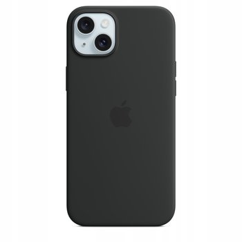 iPhone 15 Plus Silicone Case with MagSafe - Black - Apple