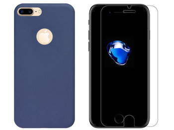 Iphone 7 Plus Etui pokrowiec Tył Case Velvet szkło - VegaCom
