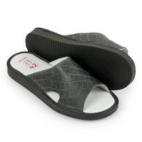 Ireshoes Kapcie męskie na lato kozia skóra r.44 Ire Shoes