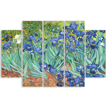 Iris - Van Gogh 150x100 Typ A2 (5 Panele) - Legendarte