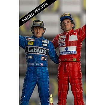 Iron Studios 1:10 Alain Prost I Ayrton Senna – Ostatnie Podium – Skala Artystyczna Deluxe - Iron Man