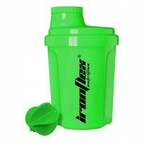 IRONFLEX MINI SHAKER 300 ml MAŁY SZEJKER NANO Z KULKĄ NA SIŁOWNIĘ SZCZELNY Ironflex