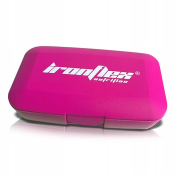 IRONFLEX POJEMNIK ORGANIZER NA TABLETKI KAPSUŁKI PILLBOX KASETKA PUDEŁKO - Ironflex
