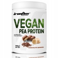 IRONFLEX VEGAN PROTEIN PEA 500g WEGAŃSKA ODŻYWKA BIAŁKOWA BIAŁKO Z GROCHU Ironflex