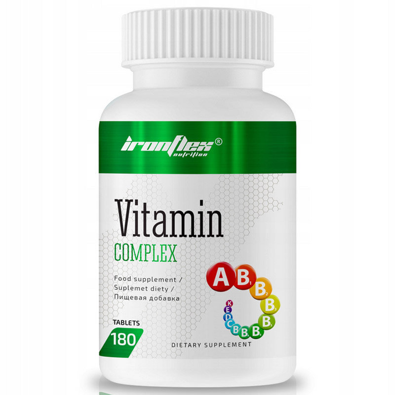 Ironflex Vitamin Complex Suplement diety, 180 tab. | Sklep EMPIK.COM