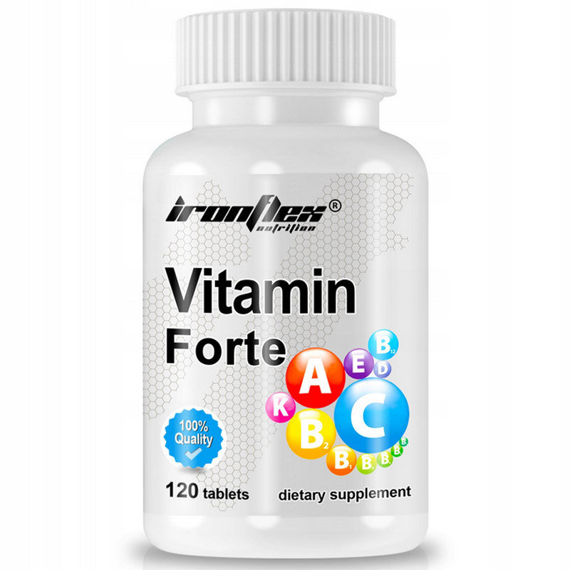 Ironflex Vitamin Forte Suplement diety, 120 tab. | Sklep EMPIK.COM