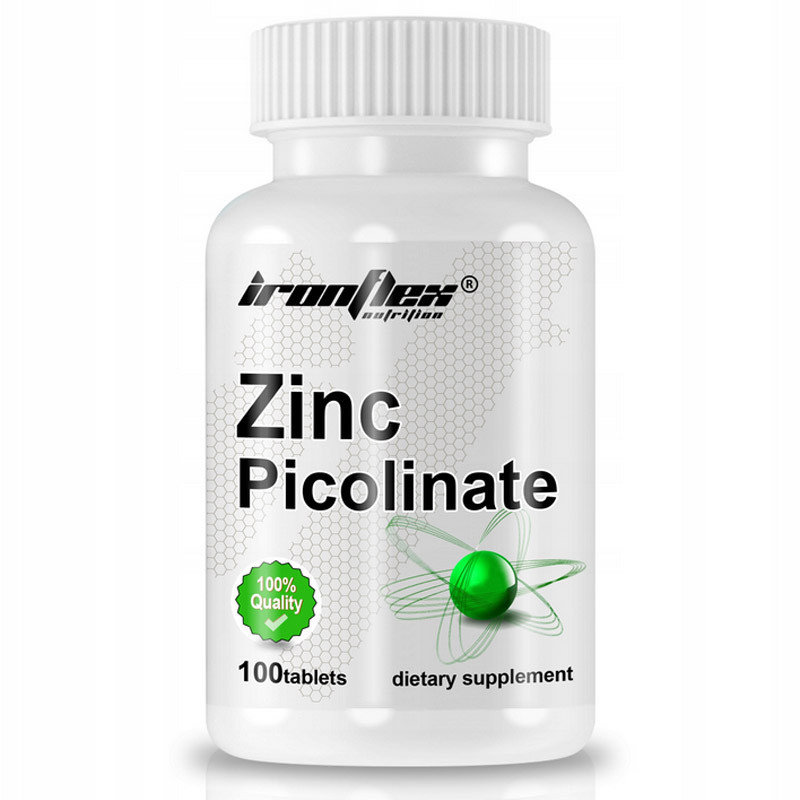 Ironflex Zinc Picolinate Suplement diety, 100 tab. | Sklep EMPIK.COM