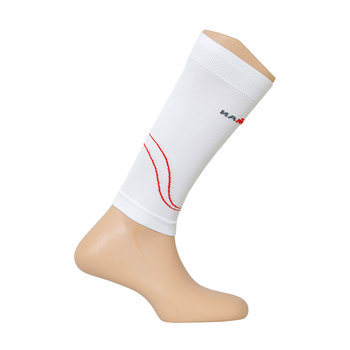 IRONMAN, Getry uciskowe, Calfguard, białe, rozmiar S - IRONMAN