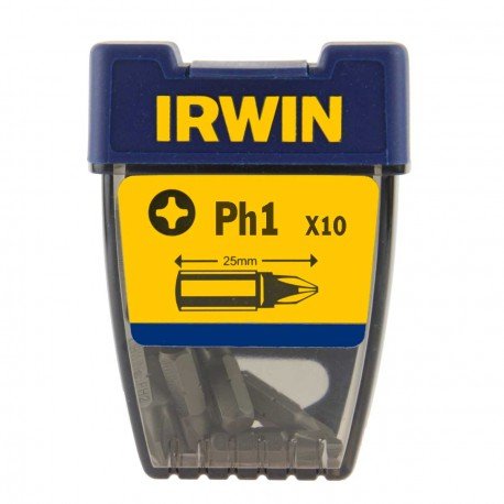 Zdjęcia - Bity / nasadki IRWIN KOŃCÓWKA PH1 x 25mm /10szt. 