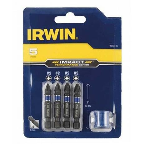 Irwin Końcówki Udarowe Kpl. 5Szt.+Uchwyt Ph/Pz