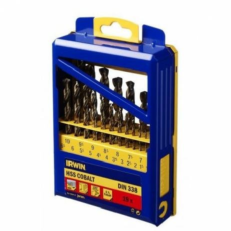 Irwin Wiertło Metal Hss Co Kpl.12Szt.
