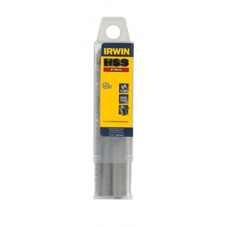 IRWIN WIERTŁO METAL HSS DIN-338 10.0mm (5szt.)-Zdjęcie-0