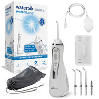 Irygator bezprzewodowy Waterpik WP-580 (Cordless Advanced 2.0) Biały + 4 Końcówki WaterPik