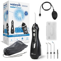 Irygator bezprzewodowy Waterpik WP-582 (Cordless Advanced 2.0) Czarny + 4 Końcówki WaterPik