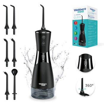 Irygator Do Zębów Bezprzewodowy Dentystyczny Mocny 6 Dysz 5 Trybów Webber - Weber