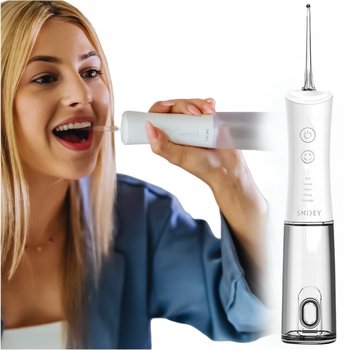 Irygator Do Zębów Bezprzwodowy Dentystyczny Smiley 4 Końcówki + E-Poradnik - smiley