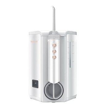 Irygator stacjonarny 600ml z zestawem końcówek Nicefeel FC2520 (biały) - inna (Inny), Nicefeel