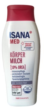 Isana, Urea, Mleczko do ciała 10% mocznik - Isana