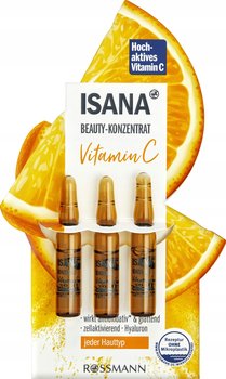 ISANA VITAMIN C SERUM DO TWARZY W AMPUŁKACH - Isana