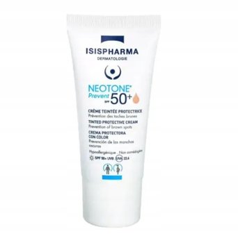 Isispharma Neotone Spf 50+, Krem Tonujący Średni, 30ml - ISISPHARMA