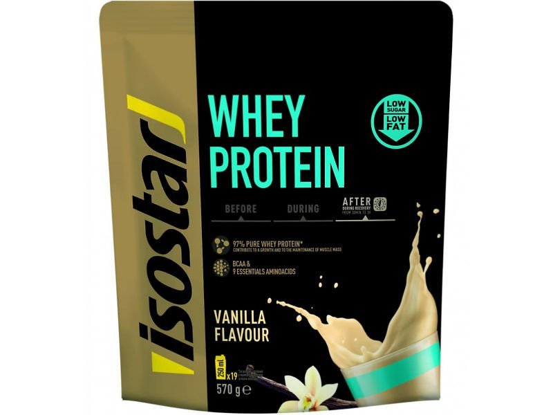 Isostar, Odżywka białkowa, Whey Protein, 570g, wanilia - Isostar ...