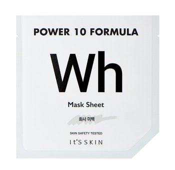 It's Skin, Power 10 Formula Mask Sheet WH, rozjaśniająca maska w płachcie z arbutyną, 25 ml - It's Skin