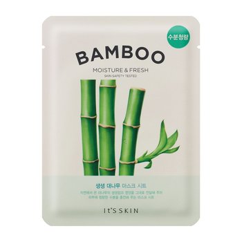 It's Skin, The Fresh Mask Sheet Bamboo, maska do twarzy z wyciągiem z bambusa, 20 ml - It's Skin