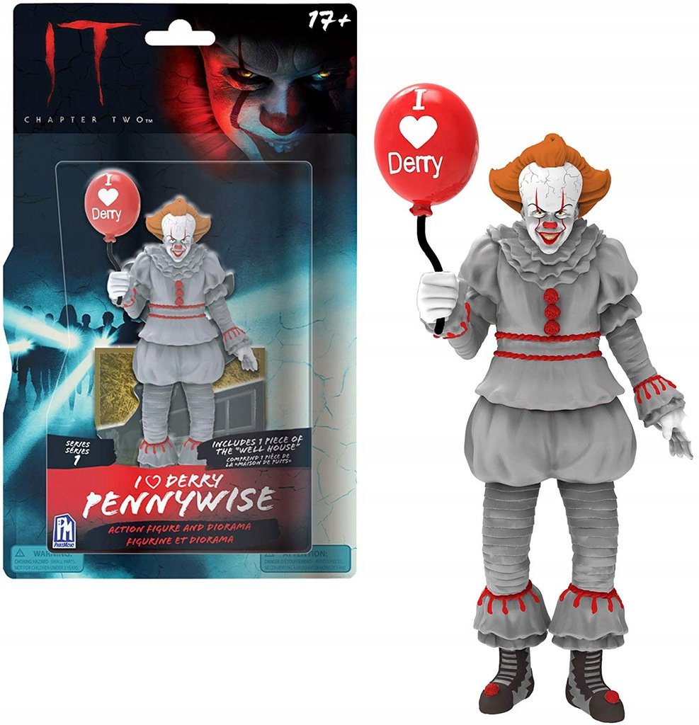 It To I Love Derry Pennywise Figurka Klaun - PhatMojo | Sklep EMPIK.COM