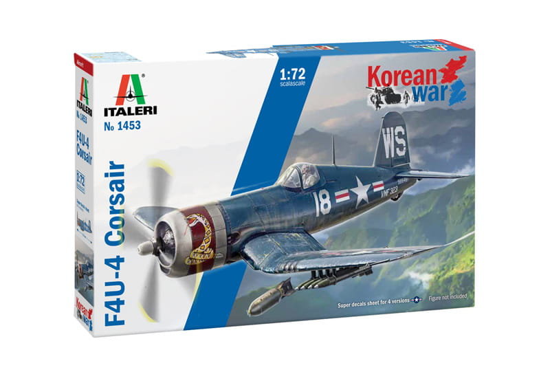 Zdjęcia - Model do sklejania (modelarstwo) ITALERI 1453 1:72 F4U-4 Corsair - Korean War 