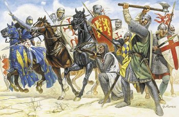 Italeri, Crusaders The Knights, Figurki, 34 szt., 12+ - Italeri