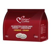 Italian Coffee Cremoso Senseo Pads - 18 Saszetek Kompatybilnych Z Senseo