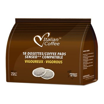 Italian Coffee Vigoroso Senseo Pads - 18 Saszetek Kompatybilnych Z Senseo - Italian Coffee