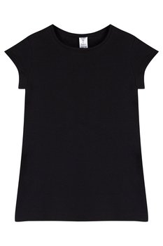 Italian Fashion Koszulka dziewczęca TOLA krótki rękaw czarna - 14 - Italian Fashion