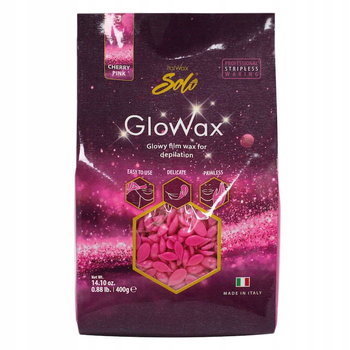 Italwax, Glowax, Wiśniowy róż wosk do depilacji twarzy 400g - ItalWax