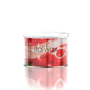 ItalWax Strawberry eteryczny wosk do depilacji w puszce 400ml - ItalWax