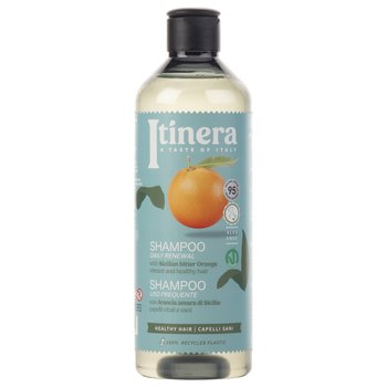 Itinera, Szampon do odnowy włosów z sycylijską gorzką pomarańczą, 95% naturalnych składników, 370 ml - sarcia.eu
