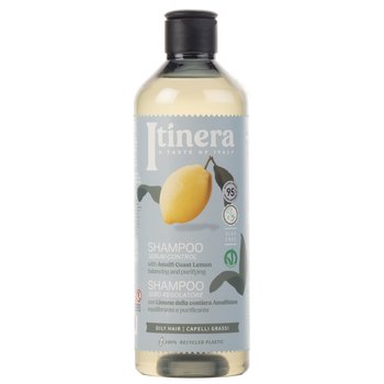 Itinera, Szampon do włosów przetłuszczających się,  z cytryną z Wybrzeża Amalfi, 2x370 ml - sarcia.eu