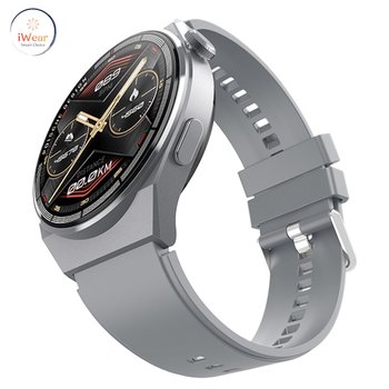 iWear Amax 3 Max Aluminium Inteligent Sport BT Call Inteligentny zegarek 1,52'' IPS Tętno / Tlen Srebrny - Confortime