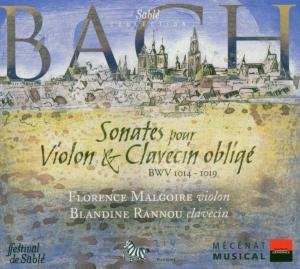 J.S. Bach: Sonates pour Violon & Clavecin obligé, BMW 1014 - 1019 - Malgoire Florence, Rannou Blandine